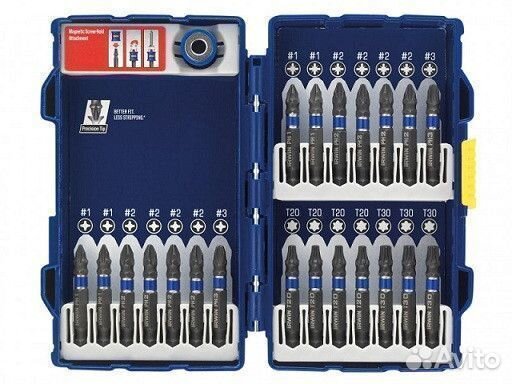 Набор бит ударопрочных - 22 шт Irwin