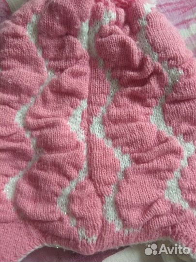 Зимний комплект (шапка, шарф)