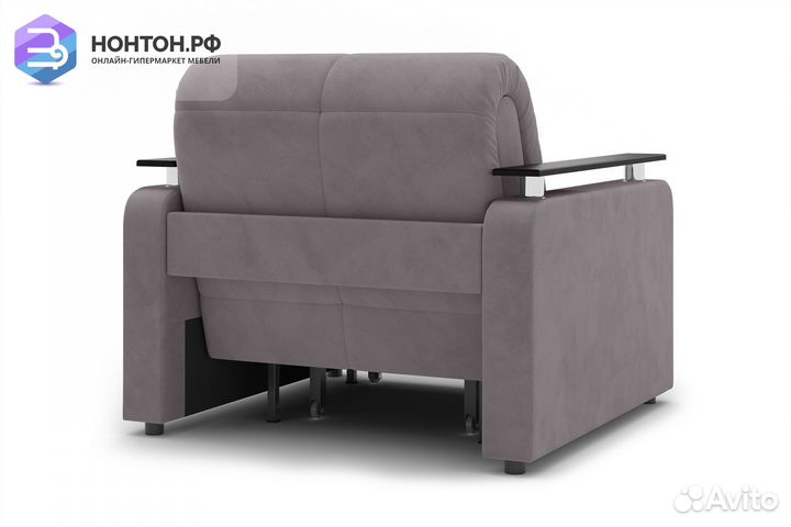 Кресло Остин серо-бежевое