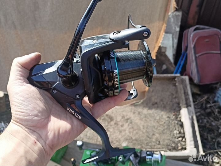 Катушка силовая карповая 10.000шпуля