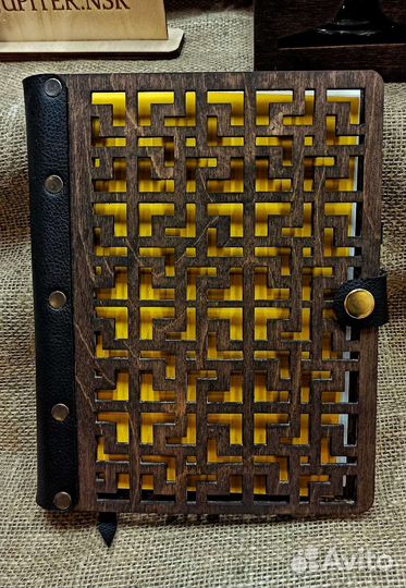 Деревянный блокнот/ ежедневник/ планер 