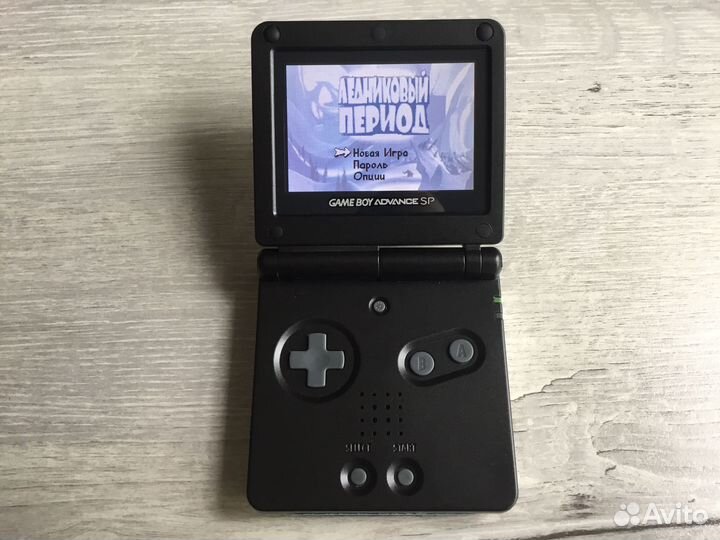 GBA SP AGS - 101 type - c metroid