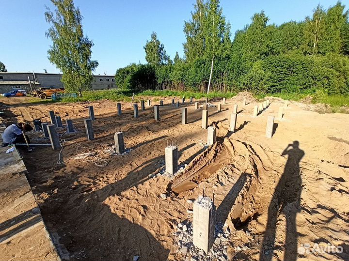 Фундамент жб сваи / Лучшее качество в городе