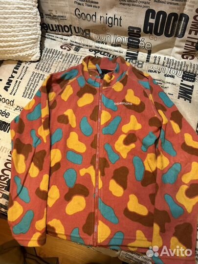 Флисовая кофта для девочки 140