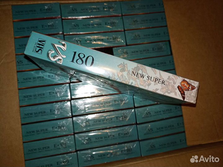 Видеокассеты vhs новые