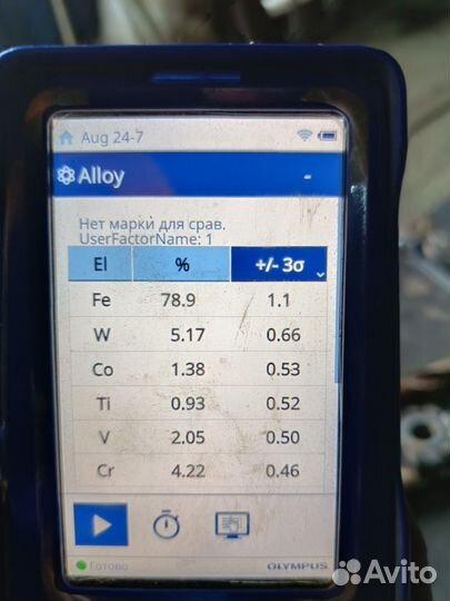 Анализ металлов и сплавов