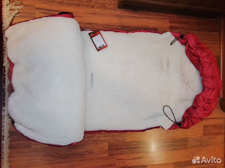 Конверт в коляску меховой