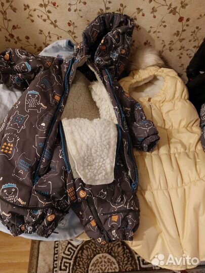 2 комбинезона и 2 конверта