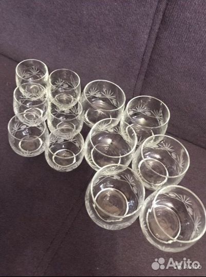 Штоф, хрусталь СССР, мартинки