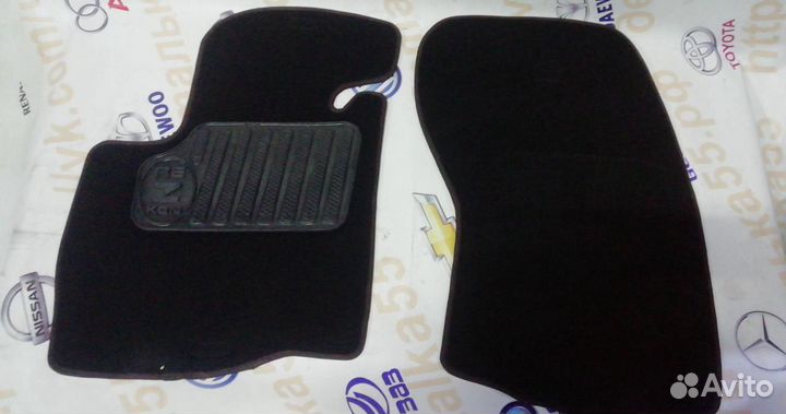 Коврики салона ворс новые Mitsubishi ASX с-10г асх