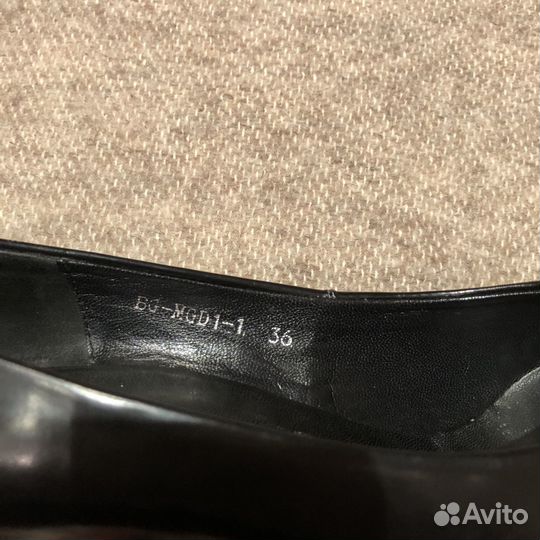 Туфли женские 36 размер натуральная кожа