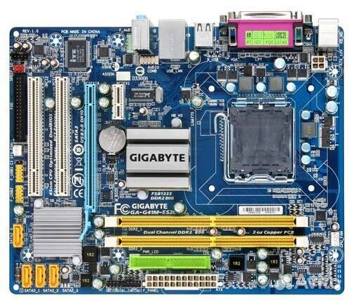 Материнские платы gigabyte s 775 DDR1-2