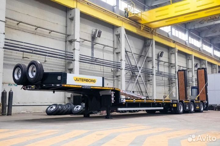 Полуприцеп трал (тяжеловоз) Juterborg JTB-40, 2024