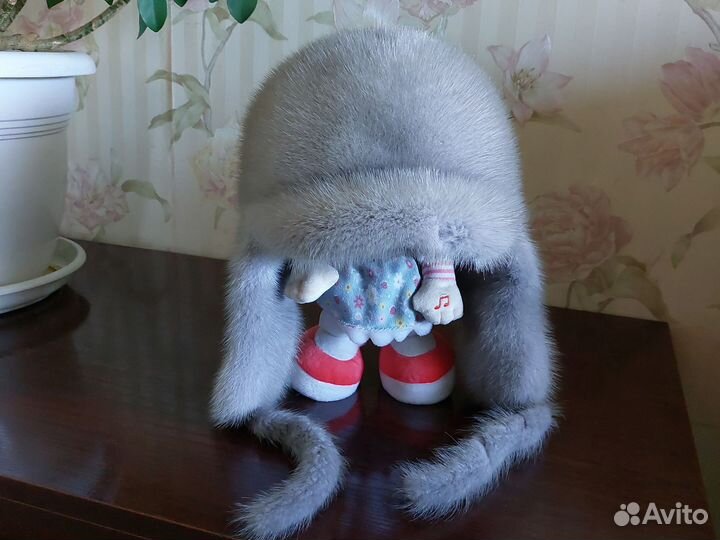 Шапка норковая женская