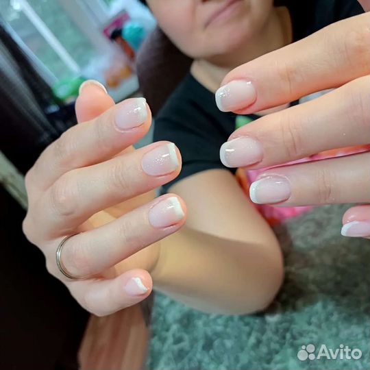 Наращивание ногтей с выездом на дом