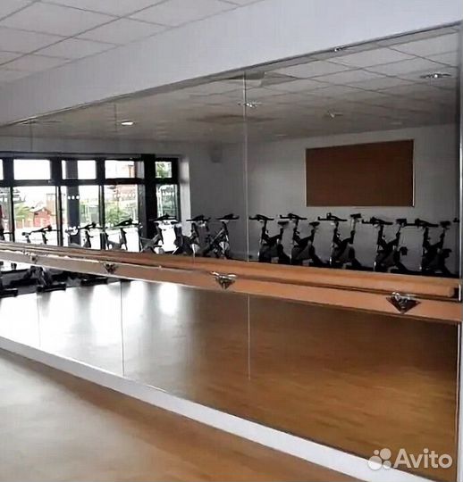 В спортзал зеркало