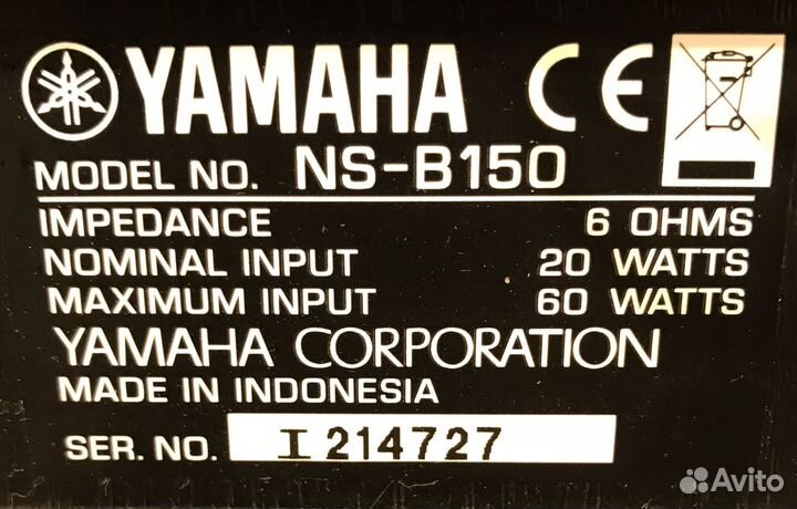 Колонки panasonic sb-fc1000 и yamaha ns-b150