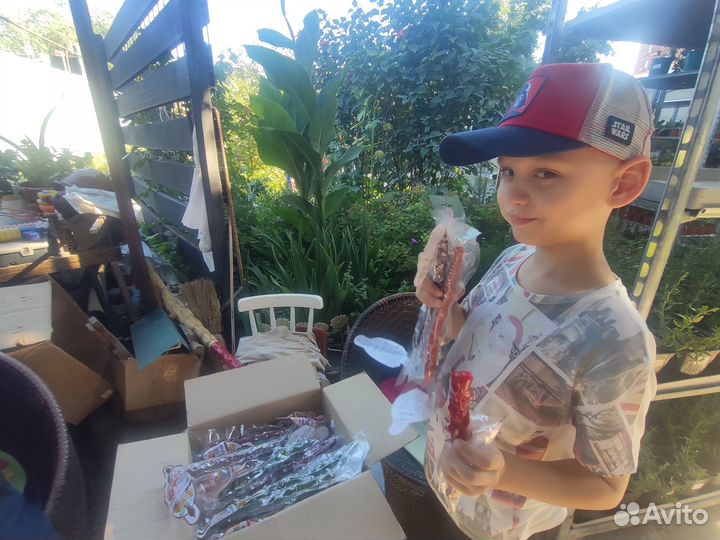 Чурчхела с виноградным соком