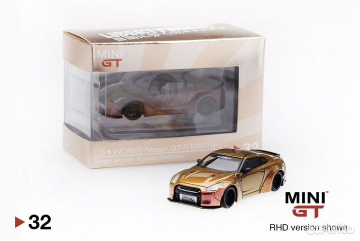 Mini gt lbworks nissan gt-r r35 type1
