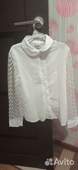 Блузка школьная 134 140