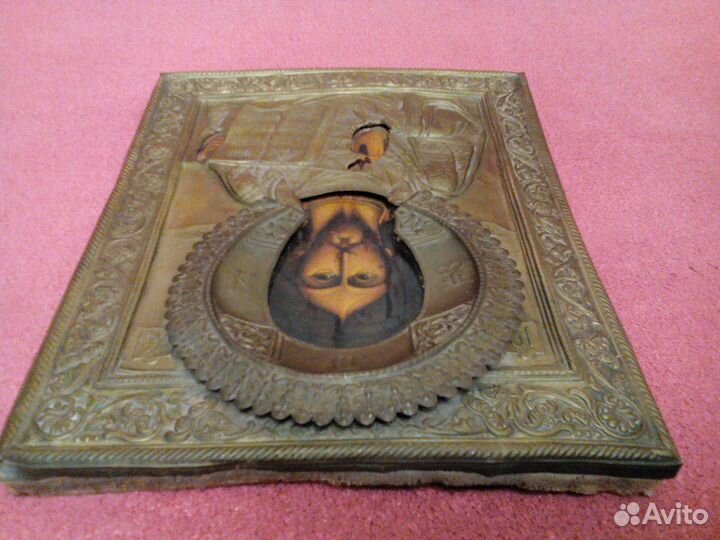 Икона Господь вседержитель 19 век