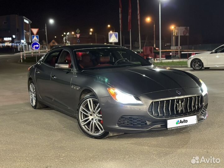 Maserati Quattroporte 3.0 AT, 2016, 27 000 км