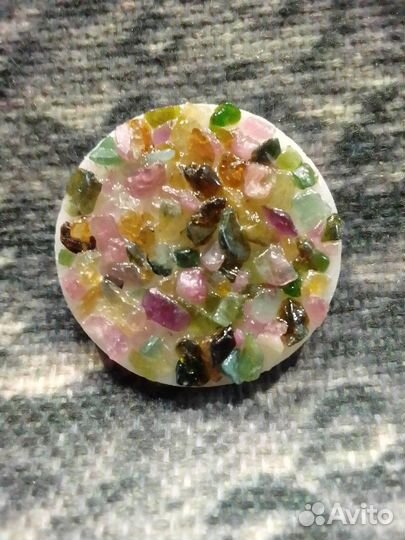 Кабошон турмалин (композиция)