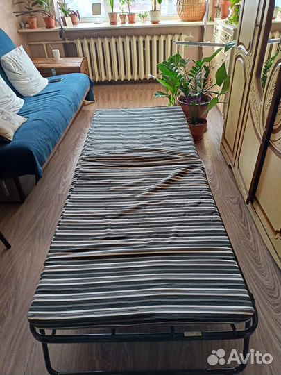 Раскладушка с матрасом IKEA