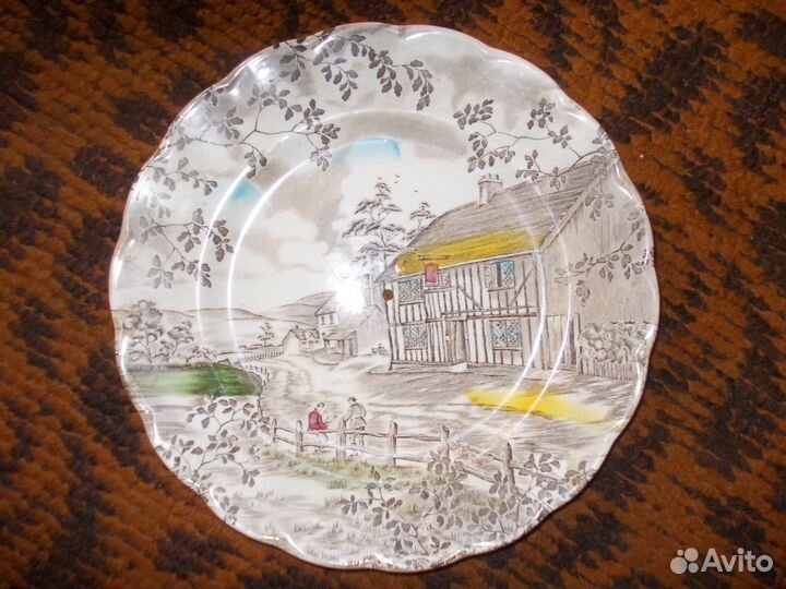 Англия.Тарелка настенная