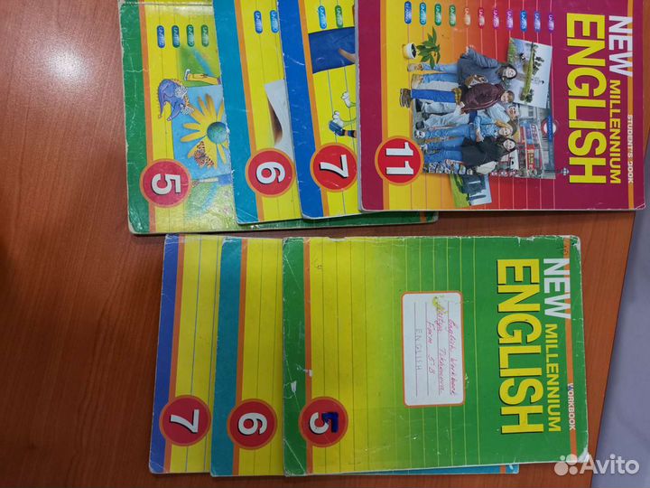 Учебники, раб.тетради, словари по английскому яз