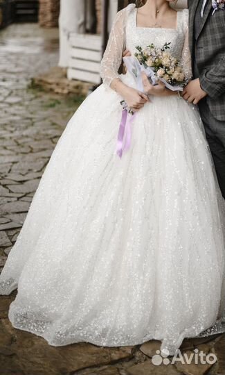 Свадебное платье 42/44 размер