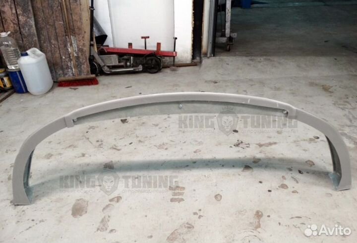 Накладка на передний бампер Zodiak для Лансер 10 2