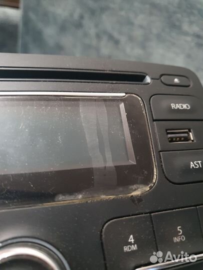 Штатная магнитола renault duster бу