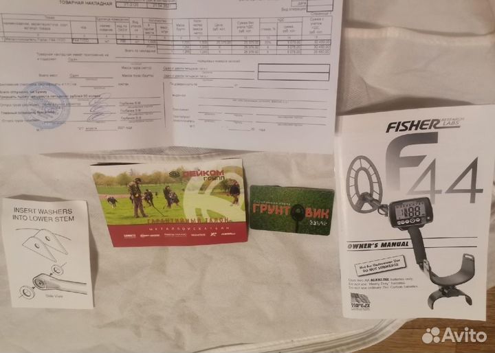 Металлоискатель Fisher F44 11