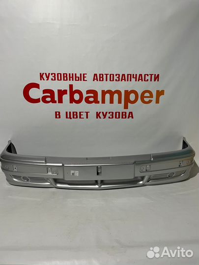 Передний бампер Волга 31105 цвет серебристый