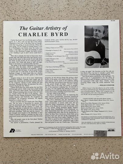 Charlie Byrd/ Shelly Manne/ J. Witherspoon/LP Jazz