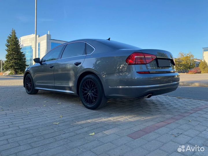 Volkswagen Passat 1.8 AMT, 2015, битый, 93 000 км