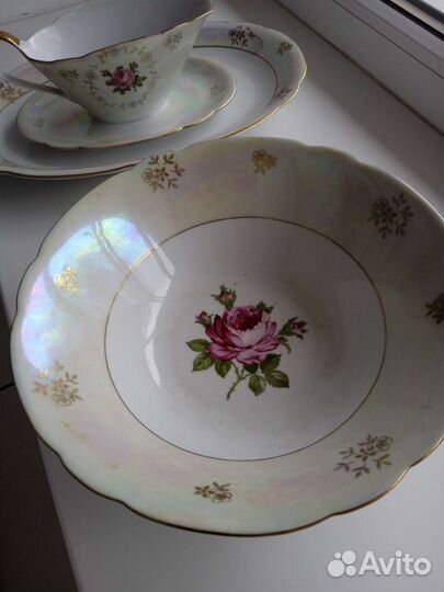 Чайный и столовый сервизы kahla винтаж