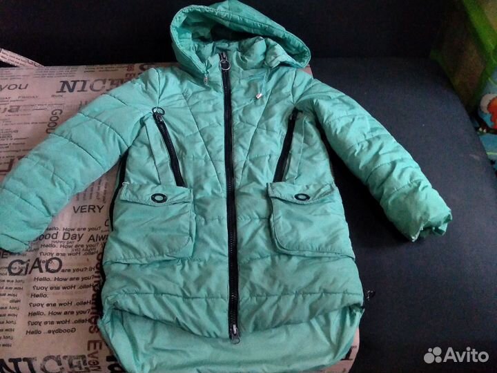 Куртка,пуховики на девочку
