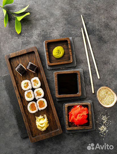 Доска для роллов из дуба