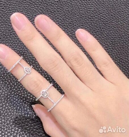 Золотое кольцо Messika 15 гр 2.1 ct