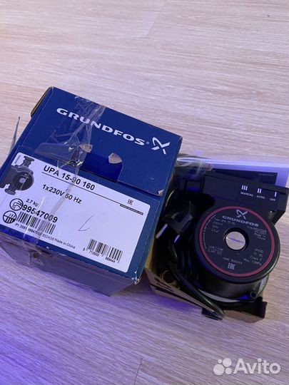 Насос повышающий давление grundfos UPA 15