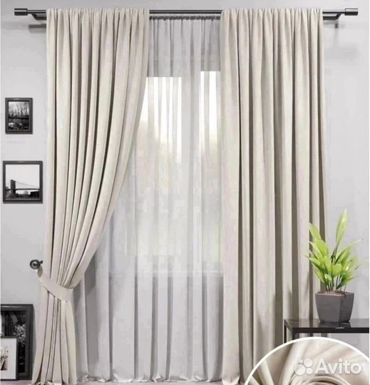 Шторы блэкаут,заказ без предоплаты