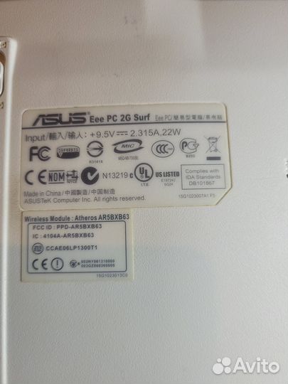 Нетбук Asus EEE PC 2G Surf