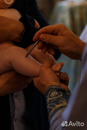 Фотограф на крещение Москва и область