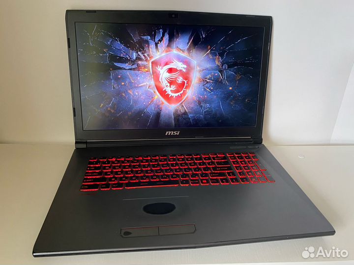 Игровой MSI 17.3/i5-8300H/GTX 1050TI/8GB/1TB/Full