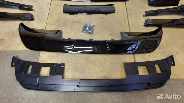 Обвес аэропакет черный глянец bmw x5 e70