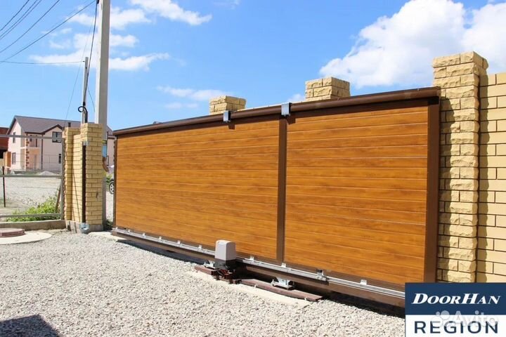 Откатные ворота Дорхан