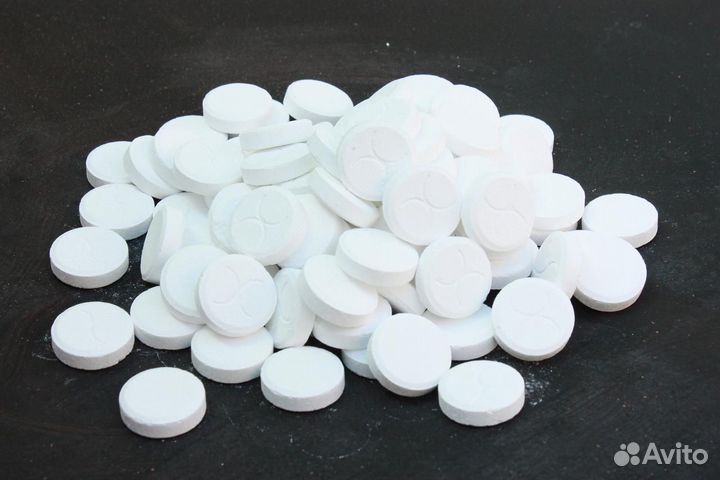 Хлорные таблетки для очистки воды бассейна