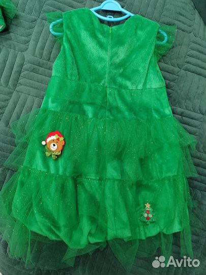 Новогодний костюм для девочки 92
